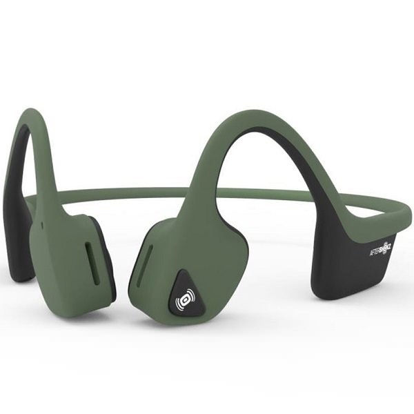 AfterShokz Trekz Air Wireless Bluetooth Bone Conduction Headphone with Mic - Forest Green