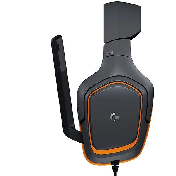 Logitech G231 Prodigy Over-Ear Gaming Headset with Mic