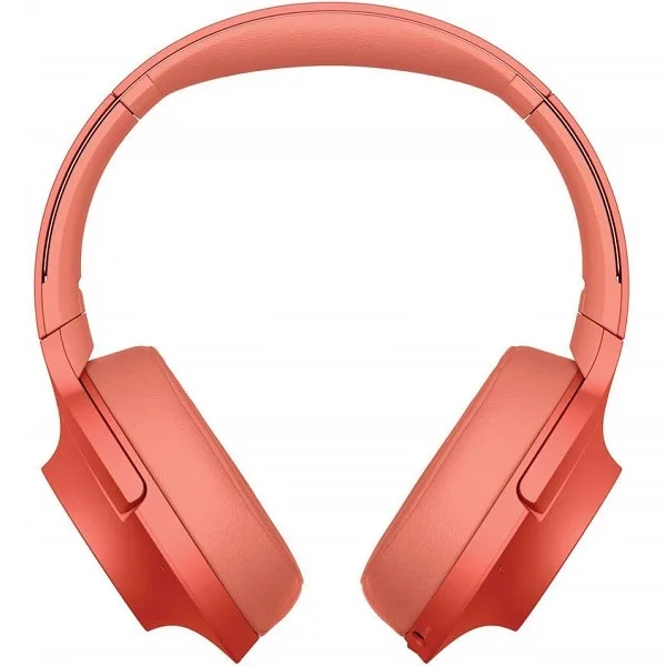 Sony WH-H900N h.ear on 2 Wireless Bluetooth Noise-Cancelling Over-Ear Headphone with Mic - Twilight Red