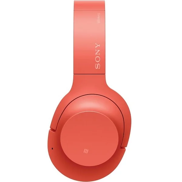 Sony WH-H900N h.ear on 2 Wireless Bluetooth Noise-Cancelling Over-Ear Headphone with Mic - Twilight Red