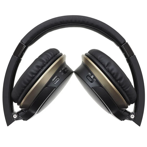 Audio-Technica ATH-AR3BT Wireless Bluetooth On-Ear Headphone with Mic - Black
