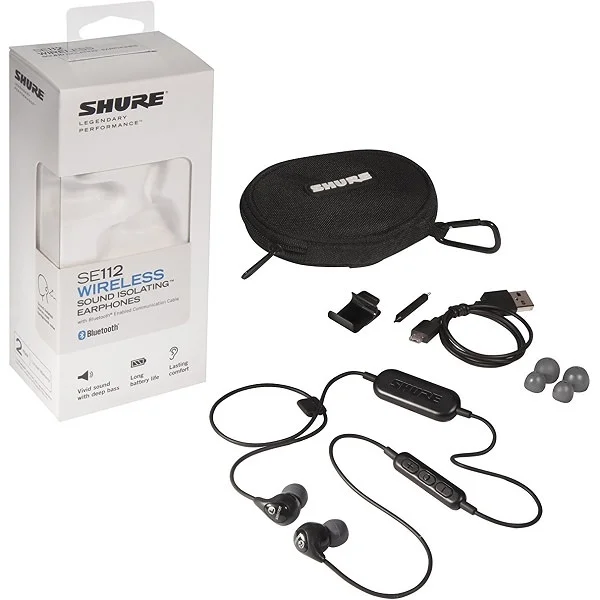 Shure SE112 Wireless Bluetooth In-Ear Earphone with Mic