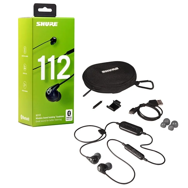 Shure SE112 Wireless Bluetooth In-Ear Earphone with Mic