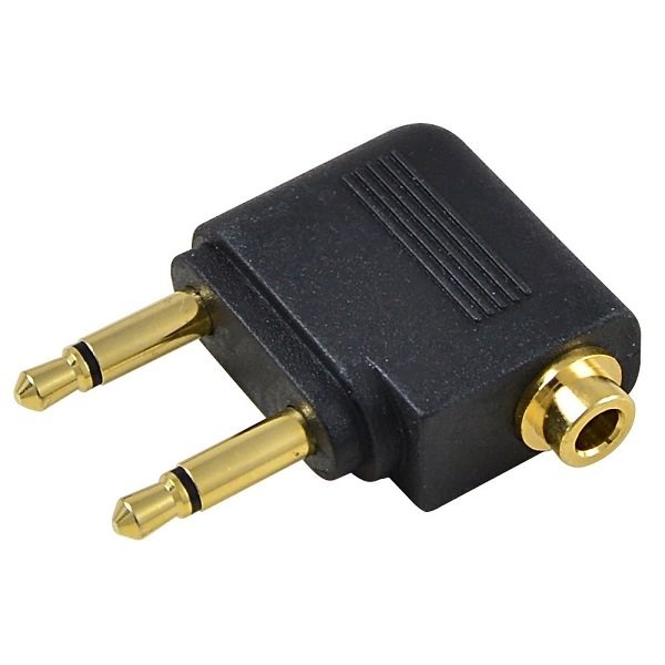 3.5mm Jack Audio Converter Premium Travel Airplane Flight Adapter 3.5mm Jack Audio Converter Premium Travel Airplane Flight Adapter
