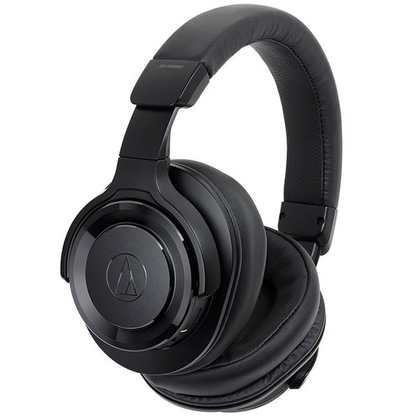 Audio-Technica ATH-WS990BT Solid Bass Noise-Cancelling Wireless Bluetooth Over-Ear Headphone with Mic - Black Audio-Technica ATH-WS990BT Solid Bass Noise-Cancelling Wireless Bluetooth Over-Ear Headphone with Mic - Black