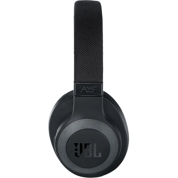 JBL E65BTNC Noise-Cancelling Wireless Bluetooth Over-Ear Headphone with Mic - Black Matte