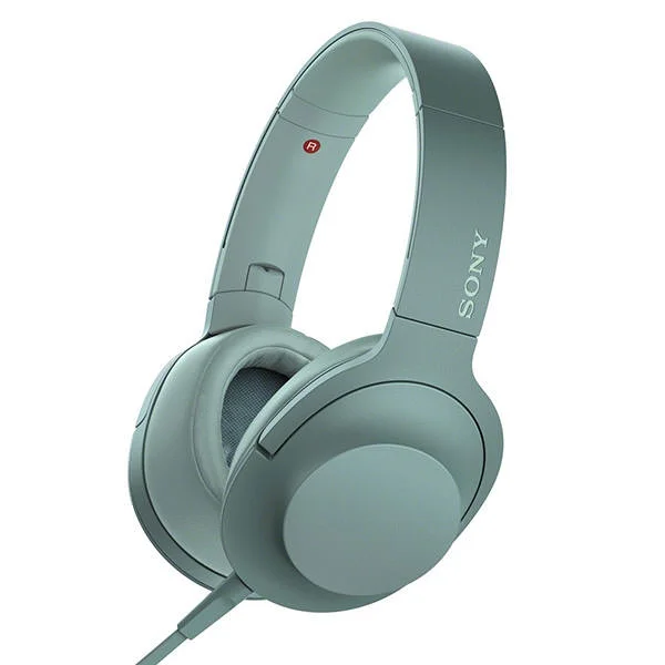Sony MDR-H600A h.ear on 2 Over-Ear Headphone with Mic - Horizon Green