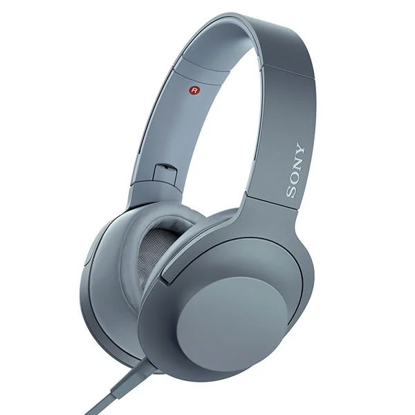 Sony MDR-H600A h.ear on 2 Over-Ear Headphone with Mic - Moonlit Blue