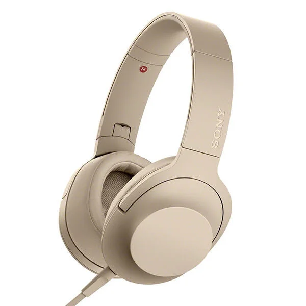 Sony MDR-H600A h.ear on 2 Over-Ear Headphone with Mic - Pale Gold