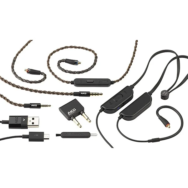 AKG N5005 5-Driver Hybrid Wired/Wireless Bluetooth In-Ear Earphone with Mic