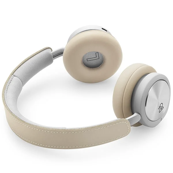 Bang & Olufsen Beoplay H8i Wireless Bluetooth Noise-Cancelling On-Ear Headphone with Mic - Natural