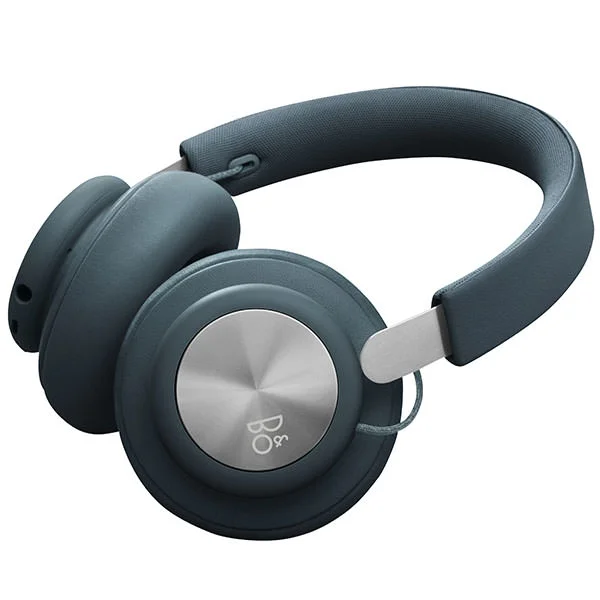 Bang & Olufsen Beoplay H4 Wireless Bluetooth Over-Ear Headphone with Mic - Steel Blue