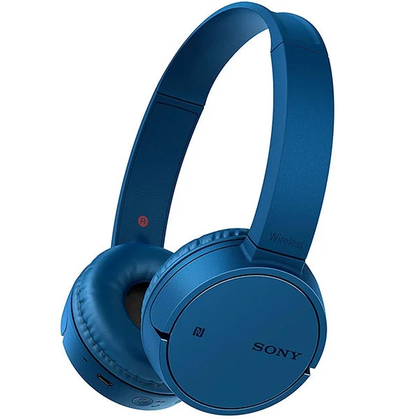 Sony WH-CH500 Wireless Bluetooth On-Ear Headphone with Mic - Blue