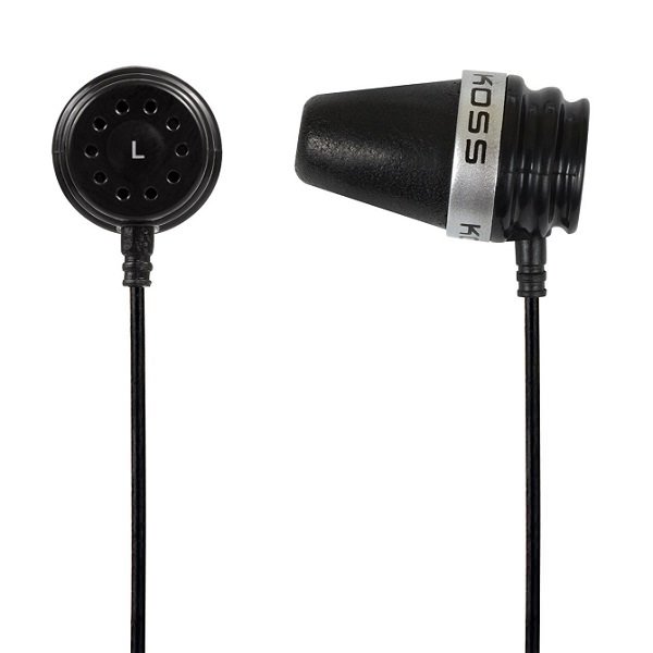 Koss Sparkplug In-Ear Earphone - Black Koss Sparkplug In-Ear Earphone - Black