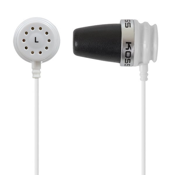 Koss Sparkplug In-Ear Earphone - White Koss Sparkplug In-Ear Earphone - White