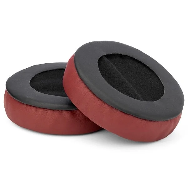 Brainwavz PU Leather Round Replacement Earpads - Dark Red
