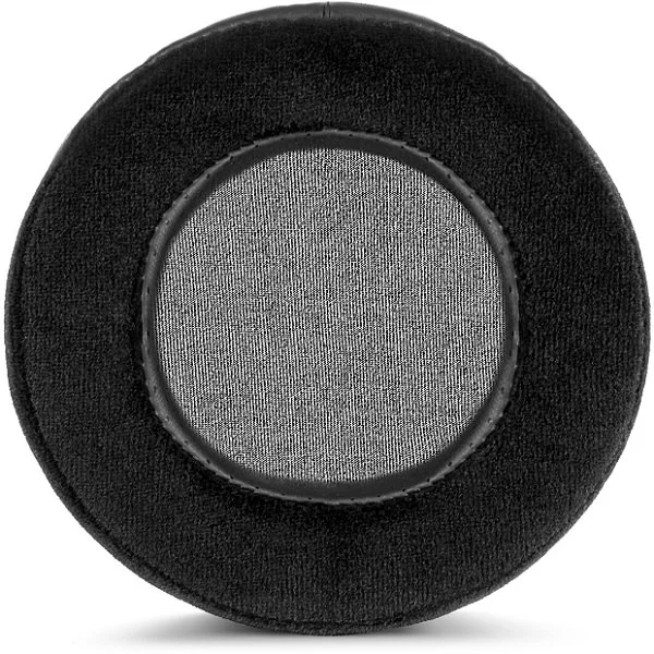 Brainwavz Velour + PU Leather Hybrid XL Round Replacement Earpads - Black