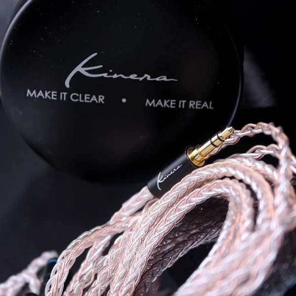 Kinera IDUN 3-Driver Hybrid In-Ear Earphone - White Pearl