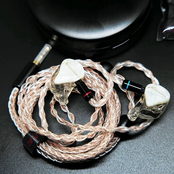 Kinera IDUN 3-Driver Hybrid In-Ear Earphone - White Pearl