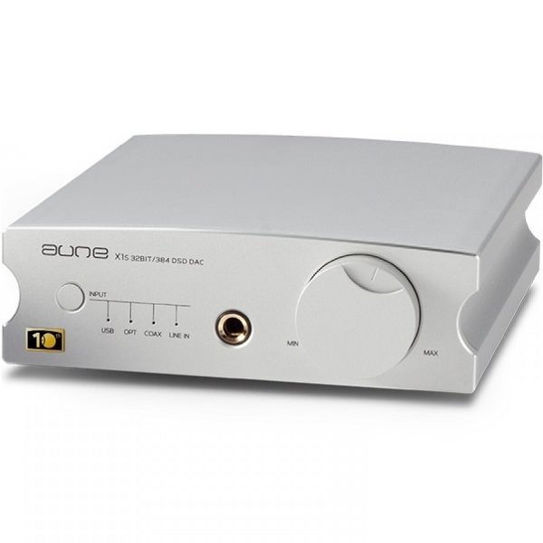 Aune X1s 32Bit/384Khz Desktop Headphone Amplifier & USB DAC - Silver