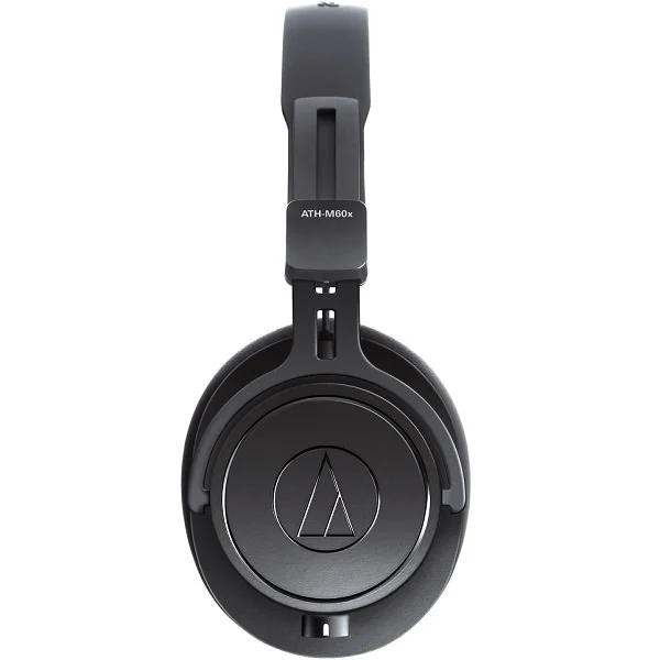 Audio-Technica ATH-M60x Professional Studio Monitoring On-Ear Headphone - Black
