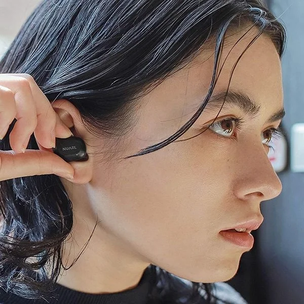 NUARL NT01 HDSS True Wireless Bluetooth In-Ear Earphone with Mic - Matte Black