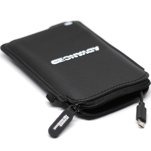 ADV. Power Pouch Battery Carrying Case with In-Built Portable Charger for Wireless Earphones ADV. Power Pouch Battery Carrying Case with In-Built Portable Charger for Wireless Earphones