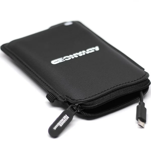 ADV. Power Pouch Battery Carrying Case with In-Built Portable Charger for Wireless Earphones
