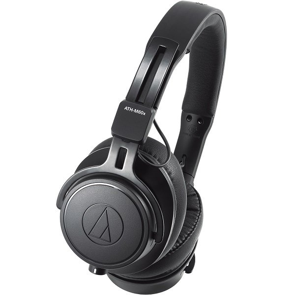 Audio-Technica ATH-M60x Professional Studio Monitoring On-Ear Headphone - Black Audio-Technica ATH-M60x Professional Studio Monitoring On-Ear Headphone - Black