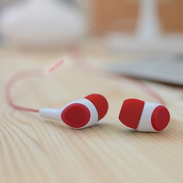 Koss KEB15i In-Ear Earphone with Mic - Red Koss KEB15i In-Ear Earphone with Mic - Red
