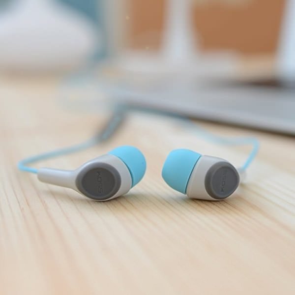 Koss KEB15i In-Ear Earphone with Mic - Teal Koss KEB15i In-Ear Earphone with Mic - Teal