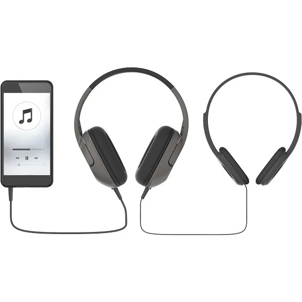 Koss UR42i Over-Ear Headphone with Mic - Dark Grey