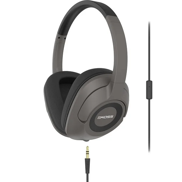Koss UR42i Over-Ear Headphone with Mic - Dark Grey