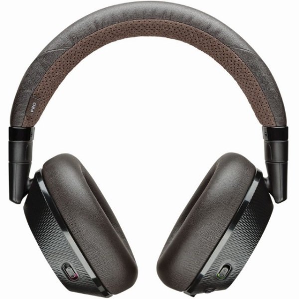 Plantronics BackBeat PRO 2 Wireless Bluetooth Noise-Cancelling Over-Ear Headphone with Mic - Black Tan