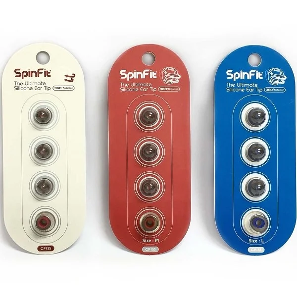 SpinFit CP155 Silicone Eartips