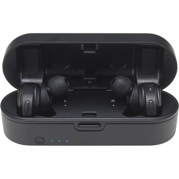Audio-Technica ATH-CKR7TW True Wireless Bluetooth In-Ear Earphone with Mic - Black