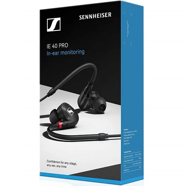 Sennheiser IE 40 Pro In-Ear Earphone - Black