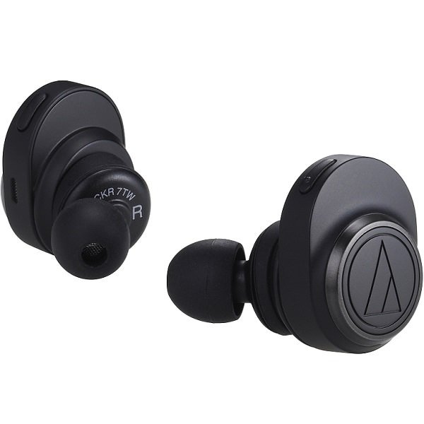 Audio-Technica ATH-CKR7TW True Wireless Bluetooth In-Ear Earphone with Mic - Black Audio-Technica ATH-CKR7TW True Wireless Bluetooth In-Ear Earphone with Mic - Black