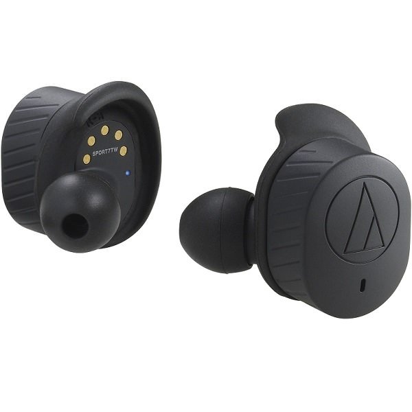Audio-Technica ATH-SPORT7TW SonicSport® True Wireless Bluetooth In-Ear Earphone with Mic - Black Audio-Technica ATH-SPORT7TW SonicSport® True Wireless Bluetooth In-Ear Earphone with Mic - Black