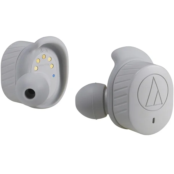 Audio-Technica ATH-SPORT7TW SonicSport® True Wireless Bluetooth In-Ear Earphone with Mic - Grey