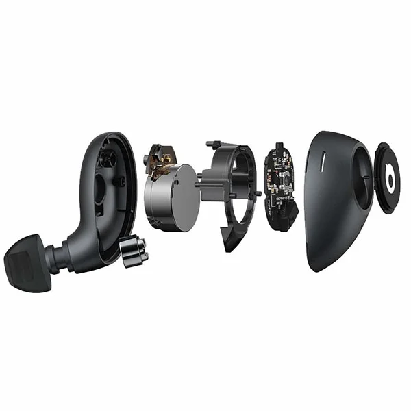 Crazybaby Air 1S True Wireless In-Ear Earphone with Mic - Star Gray