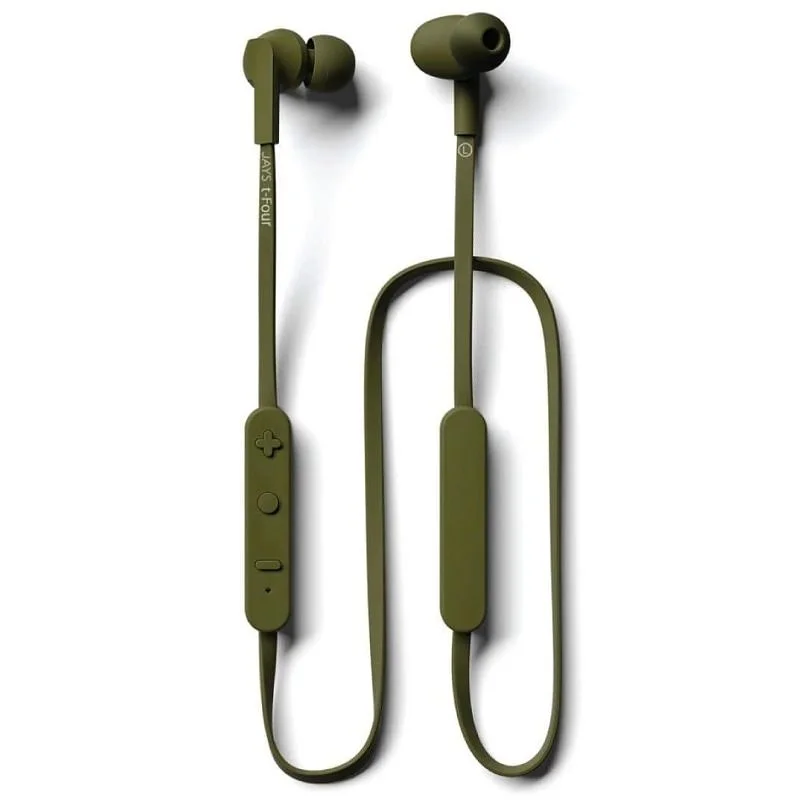 Jays t-Four Wireless Bluetooth In-Ear Earphone with Mic - Green