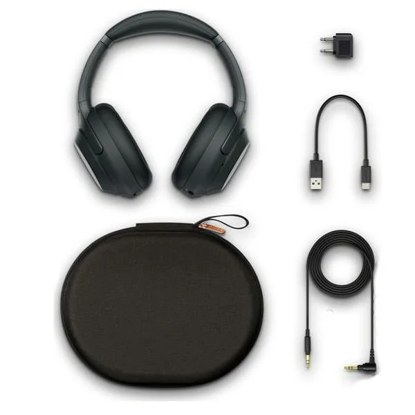Sony WH-1000XM3 Wireless Bluetooth On-Ear Headphone with Mic - Black
