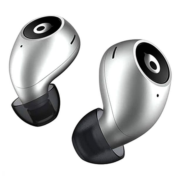 Crazybaby Air 1S True Wireless In-Ear Earphone with Mic - Space Silver