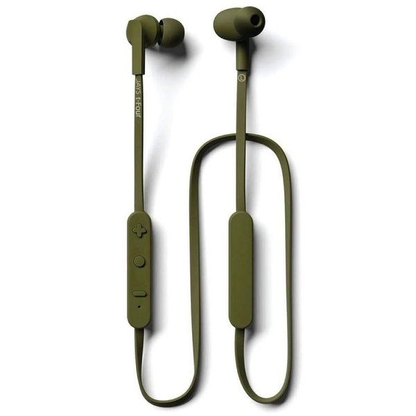 Jays t-Four Wireless Bluetooth In-Ear Earphone with Mic - Green Jays t-Four Wireless Bluetooth In-Ear Earphone with Mic - Green