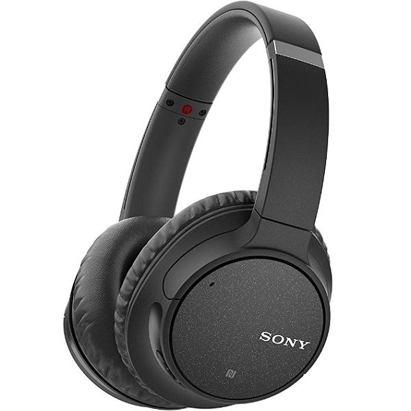 Sony WH-CH700N Wireless Bluetooth Noise-Cancelling Over-Ear Headphone with Mic - Black