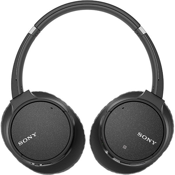 Sony WH-CH700N Wireless Bluetooth Noise-Cancelling Over-Ear Headphone with Mic - Black