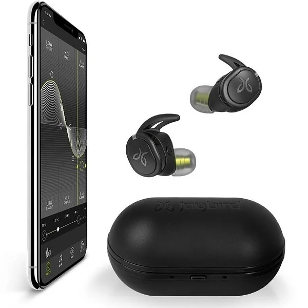 Jaybird RUN XT Waterproof True Wireless Bluetooth In-Ear Earphone with Mic - Black Flash