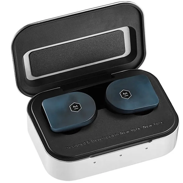 Master & Dynamic MW07 True Wireless Bluetooth In-Ear Earphone with Mic - Steel Blue