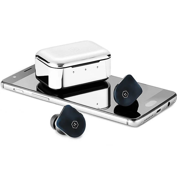 Master & Dynamic MW07 True Wireless Bluetooth In-Ear Earphone with Mic - Steel Blue